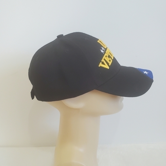 U.S. Veteran American Flag Stars And Stripes Baseball Hat Cap NWOT - Picture 9 of 14